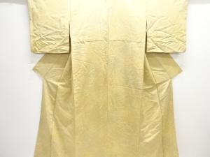 線描き模様小紋着物